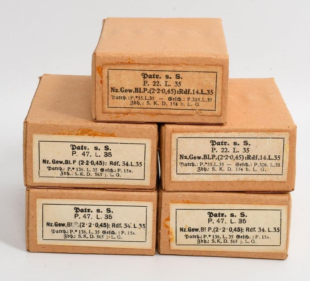 Lot 172: 75 Rounds Of German WWII 8MM Ammunition