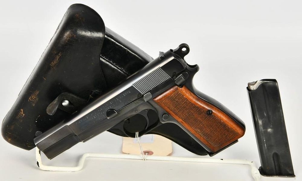 Lot 191: FN Belgium Browning Hi-Power Semi Auto Pistol 9MM