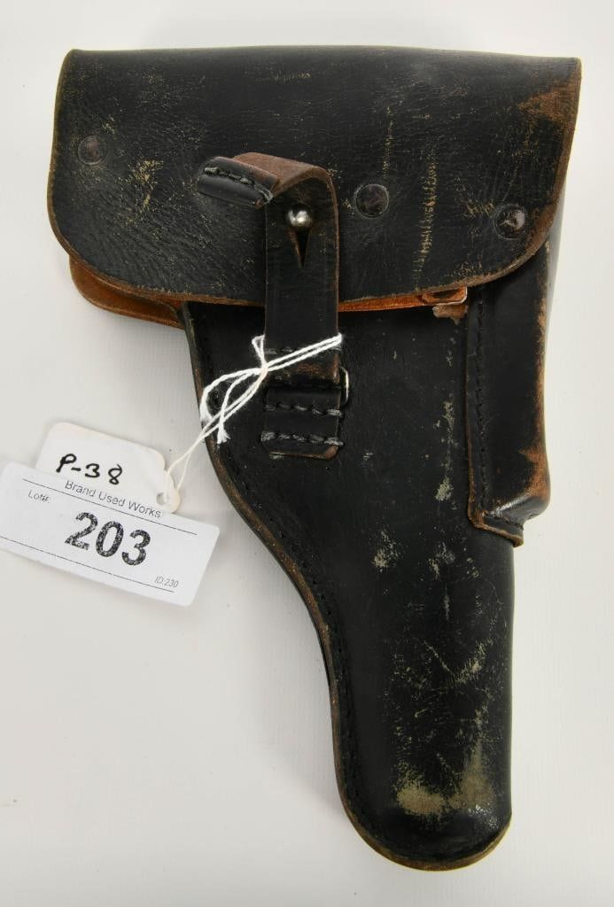 Lot 203: Original Walther P-38 Leather Holster