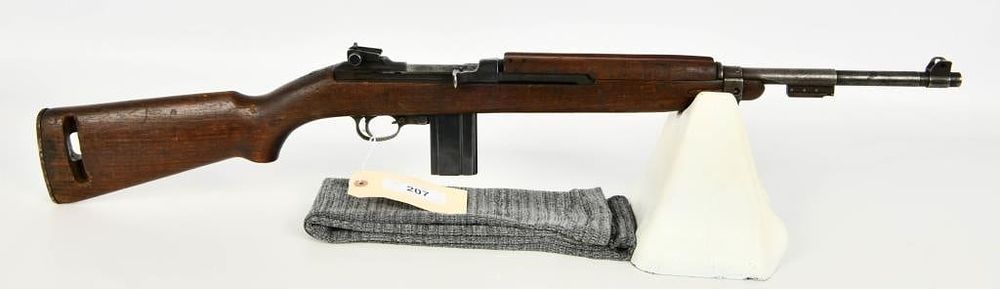Lot 207: Inland Marked M1 Carbine Semi Auto Rifle .30 Carb