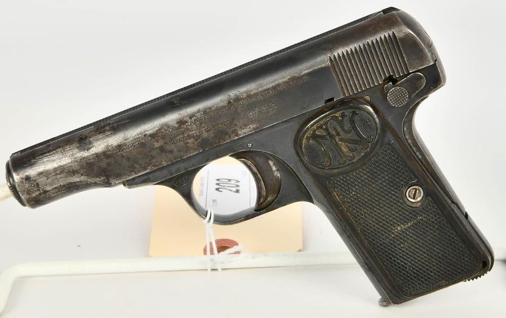 Lot 209: FN Browning M1910 Semi Auto Pistol 7.65MM