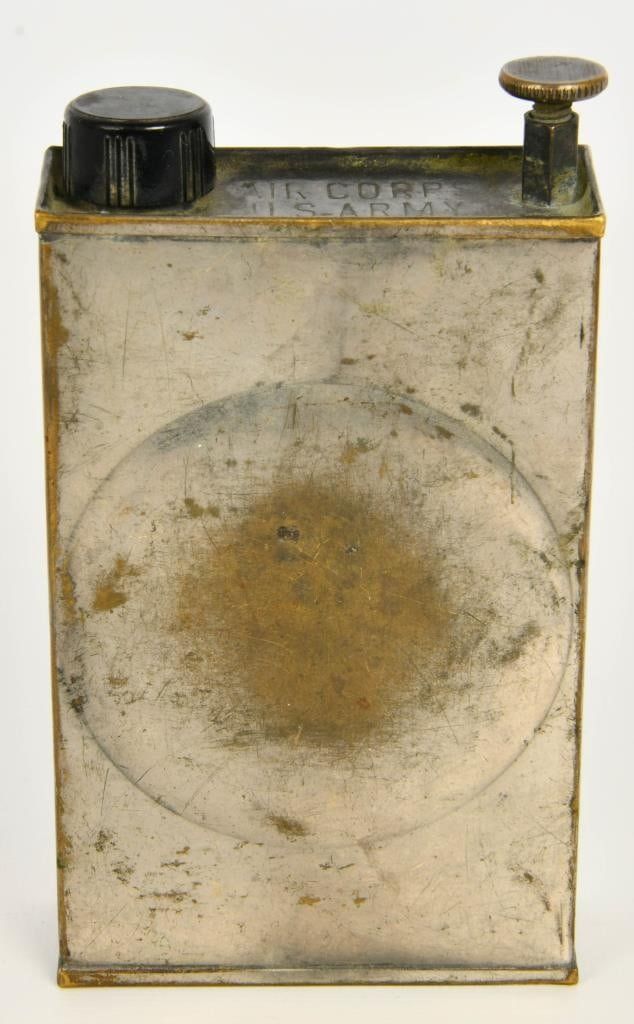Lot 212: Vintage Air Corps US Army Machine Gun Oil Canister