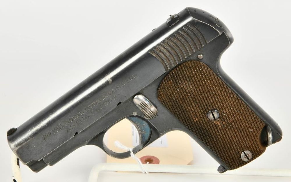 Lot 239: Scarce Astra 1911 Model Automatic Pistol 7.65