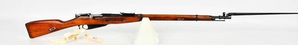 Lot 261: Tula Mosin Nagant M91/30 Bolt Action Rifle