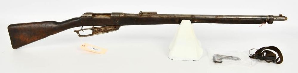Lot 282: German Pre-WWI Gewehr 1888 S Parts Only Rifle