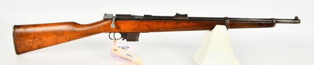 Lot 303: Spanish Destroyer Carbine chambered in 9mm Largo