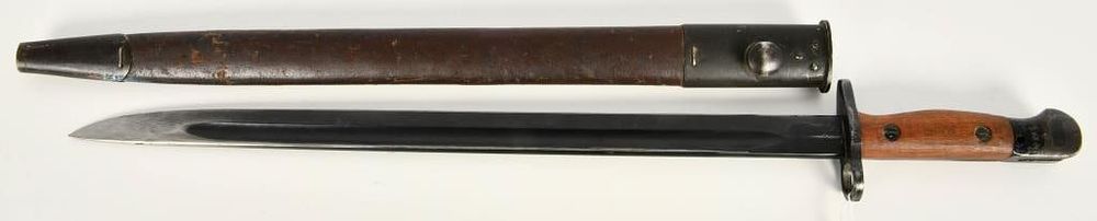 Lot 307: Australian WWII Pattern 1907 Bayonet, SLAZ 56.