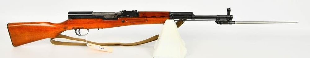 Lot 312: Chinese Type 56 SKS Semi Auto Rifle W/ Bayonet