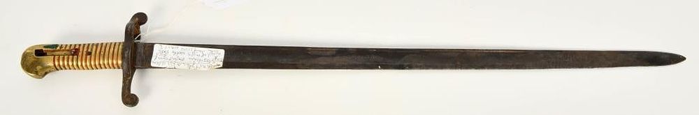 Lot 347: U.S Civil War M1863 Spencer Navy Rifle Bayonet