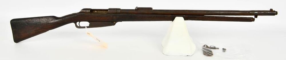 Lot 354: German Pre-WWI Gewehr 1888 S Parts Only Rifle