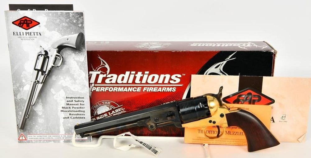 Lot 392: New Traditions Black Powder 1851 Navy .44 Revolver