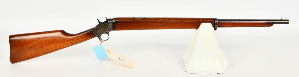 Lot 393: Remington Military Model 4-S Rolling Block .22