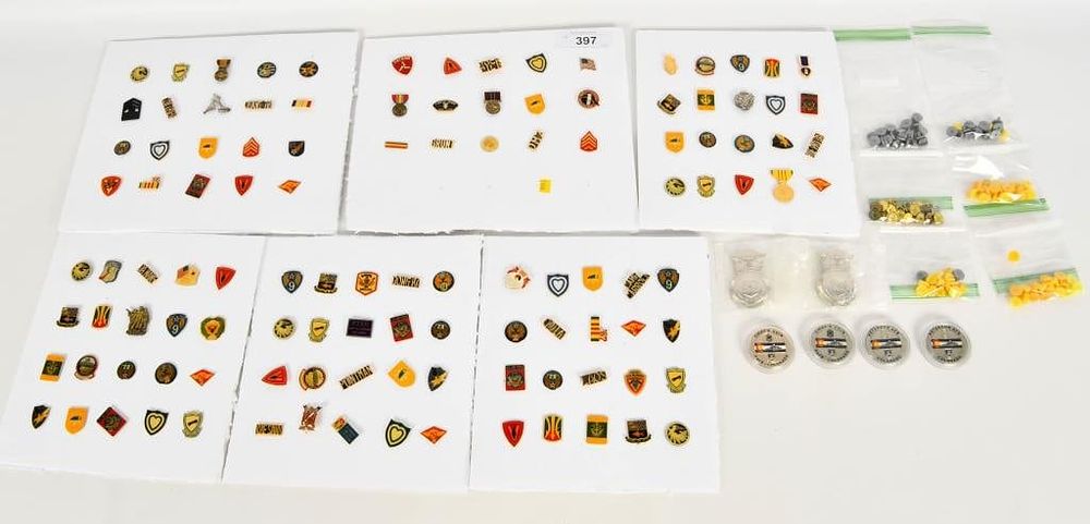 Lot 397: Large Lot of Military Push Pins
