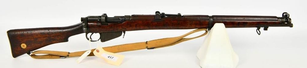 Lot 417: 1915 MA Lithgow Lee Enfield Service Rifle