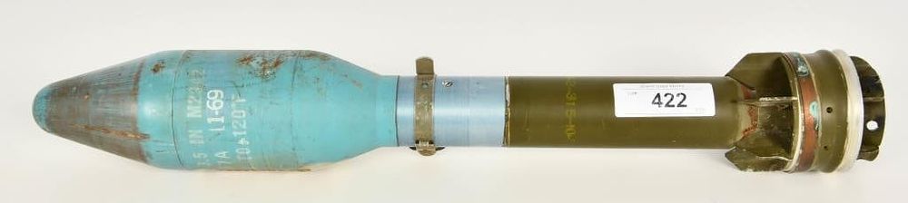 Lot 422: 1953 Korean War Fuze Rocket Dummy M405