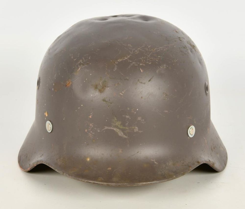 Lot 473: German WWII Type Steel Helmet Finnish M40/55