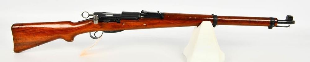Lot 509: Swiss Schmidt Rubin K31 Carbine Rifle 7.5x55