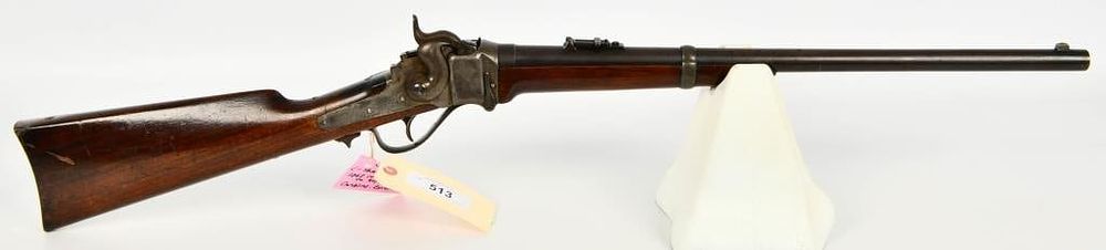Lot 513: Rare Early Sharps Model 1863 Carbine