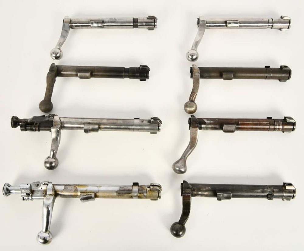Lot 524: 8 Springfield 1903 Bolt Carrier Groups