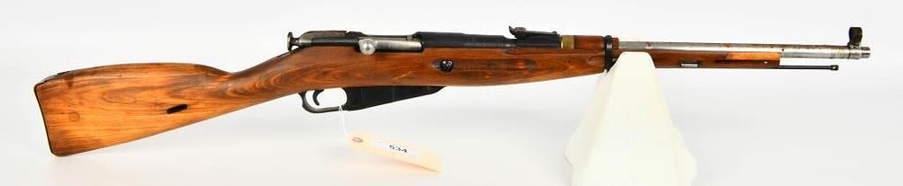 Lot 534: Russian Mosin Nagant M1938 Carbine 7.62X54R