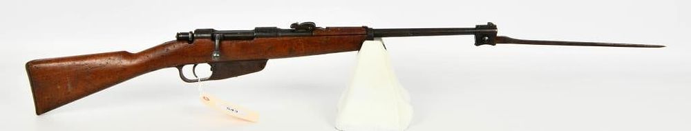 Lot 543: Italian M91 Carcano Cavalry Carbine 6.5X52MM