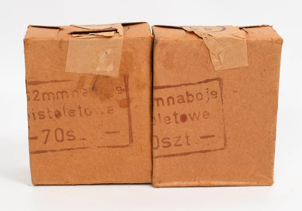Lot 550: 140 Rounds of 7.62x25 Tokarev Ammunition