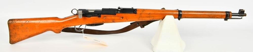 Lot 1011: Swiss Schmidt Rubin K31 Carbine Rifle 7.5x55