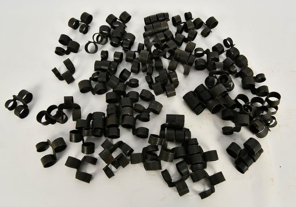 Lot 1051: Large Lot of .50 BMG Metal Belt Links
