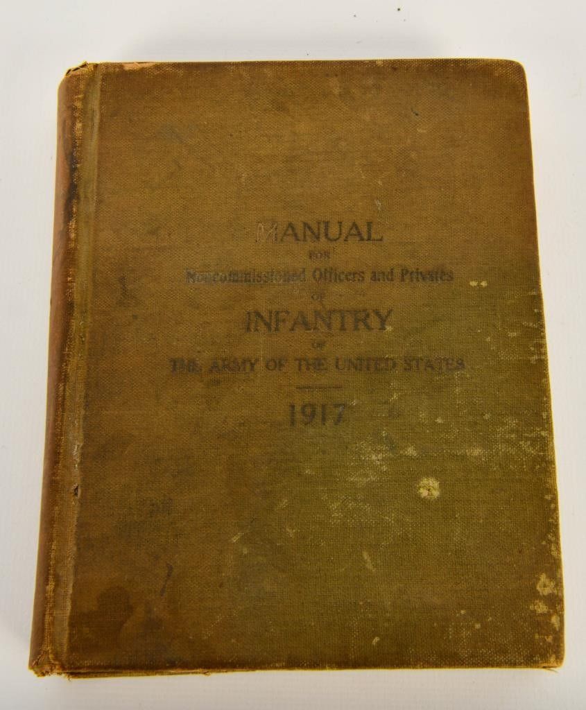 Lot 1061: Vintage 1912 Manual For Infantry Of the US Army