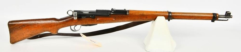 Lot 1071: Swiss Schmidt Rubin K31 Carbine Rifle 7.5x55
