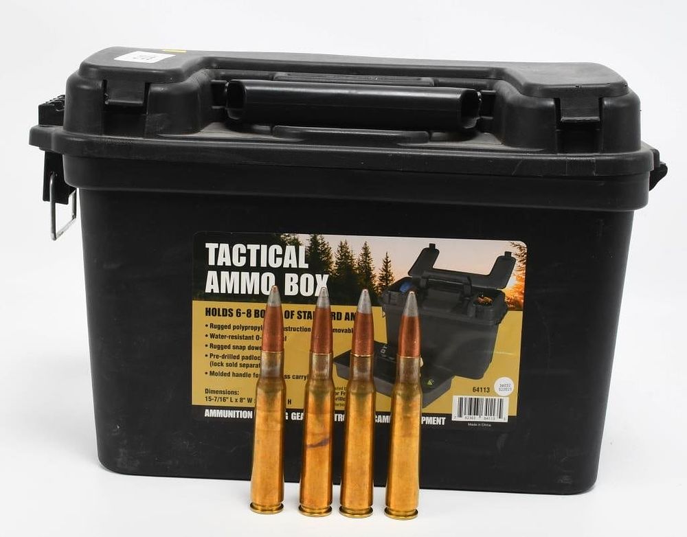 Lot 1075: Approx 94 Rounds of .50 BMG API Ammunition