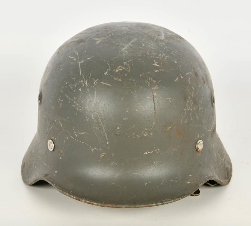 Lot 1112: German WWII Type Steel Helmet Finnish M40/55