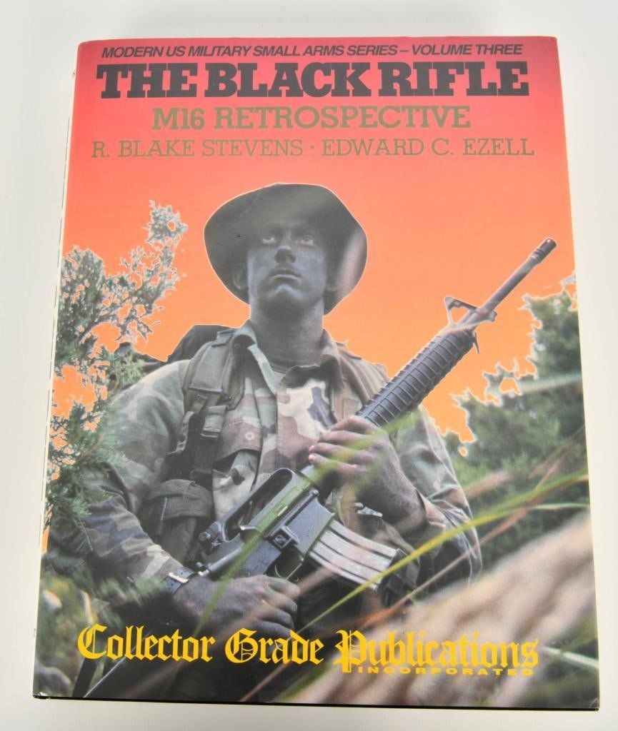 Lot 1123: The Black Rifle M16 Retrospective Hardcover Book