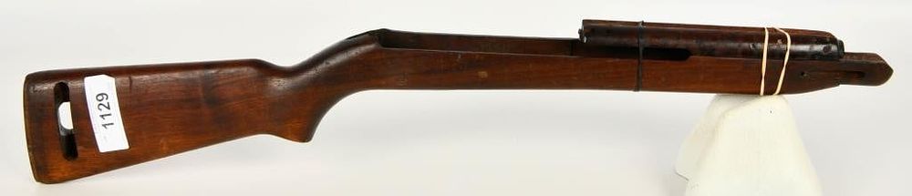 Lot 1129: M1 Carbine Wood Stock Kit