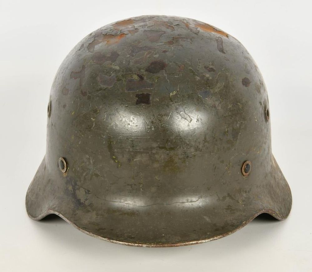 Lot 1142: German WWII Type Steel Helmet Finnish M40/55