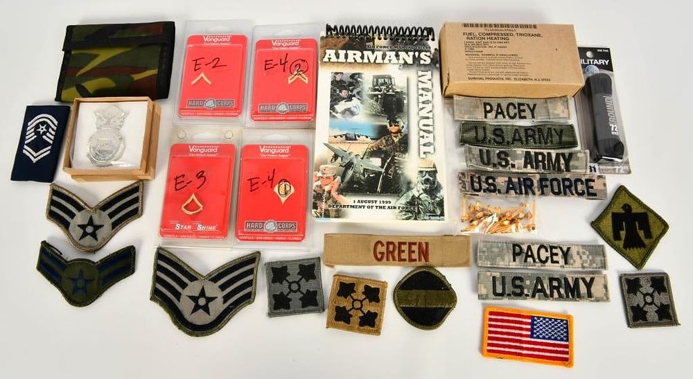 Lot 1163: Lot of Various Military Accessories
