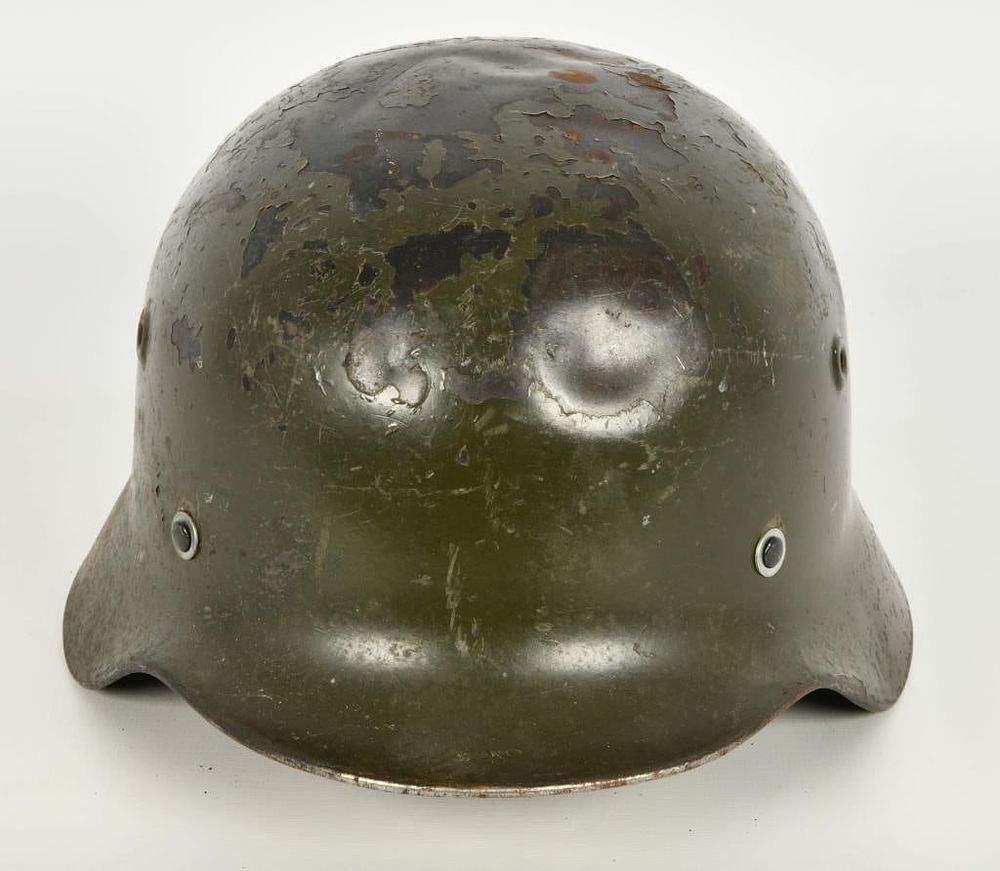 Lot 1187: German WWII Type Steel Helmet Finnish M40/55