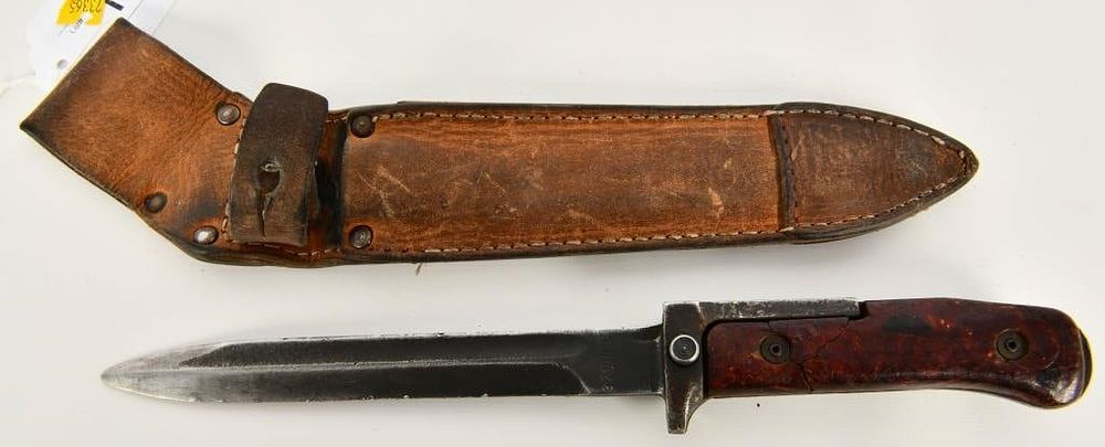 Lot 1211: Czech VZ58 Military Combat Knife Bayonet & Sheath