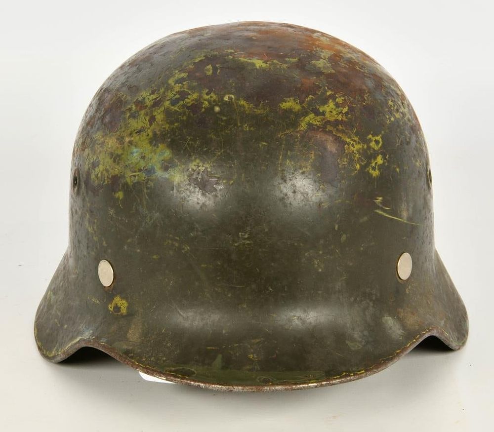 Lot 1217: German WWII Type Steel Helmet Finnish M40/55