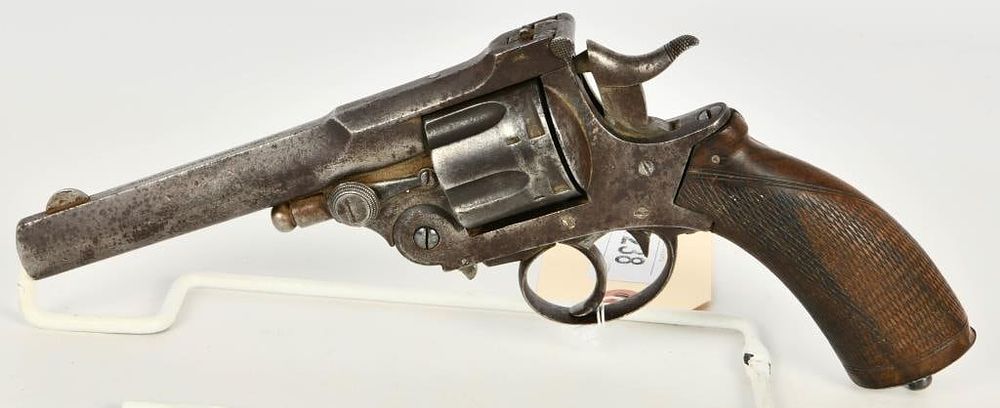 Lot 1238: Antique Thomas Bland & Sons Double Action Revolver