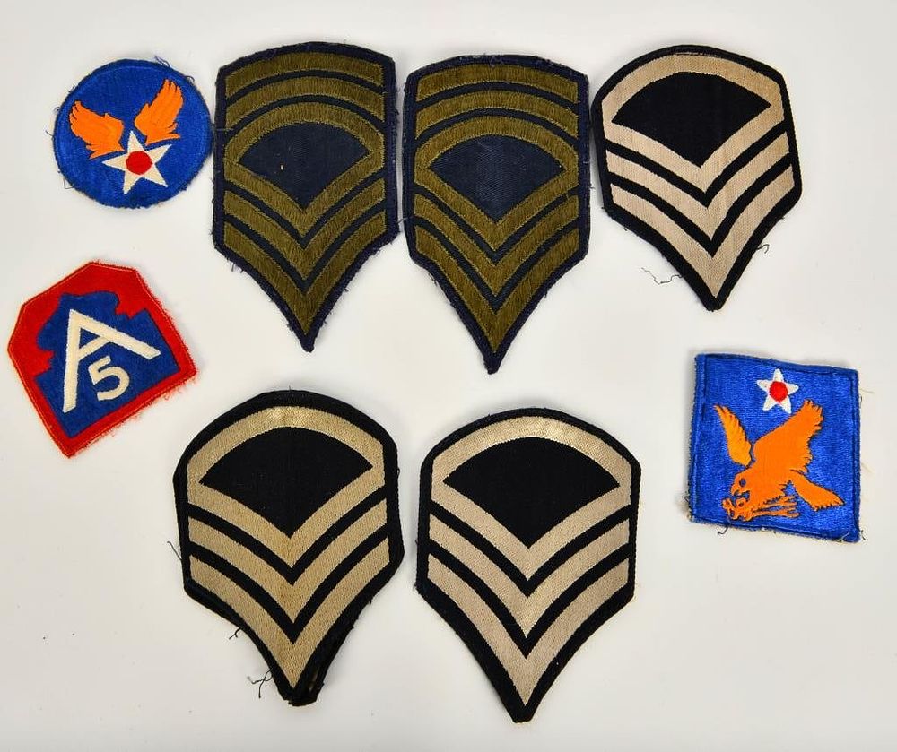 Lot 1241: 9 Military US Army Patches