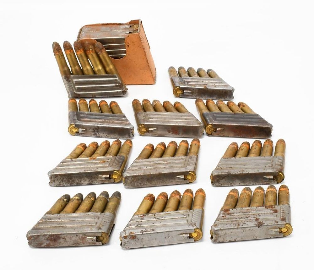 Lot 1309: 65 Rds of 11mm Austrian Mannlicher Ammunition