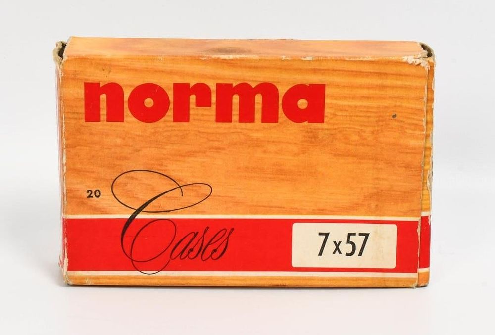 Lot 1318: 20 Rounds Of Norma 7x57 Ammunition