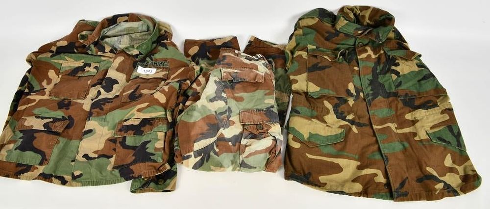 Lot 1343: USGI Cold Weather Field Coat & Trouser and Jacket