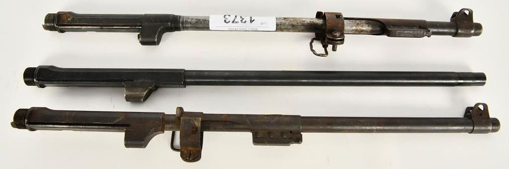 Lot 1373: Lot of Three M1 Carbine Barrels