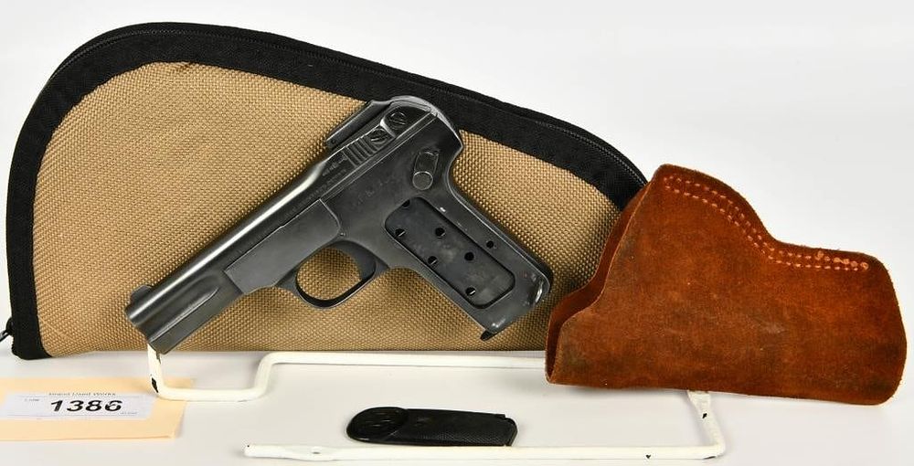 Lot 1386: FN/Browning 1900 with German Police Markings