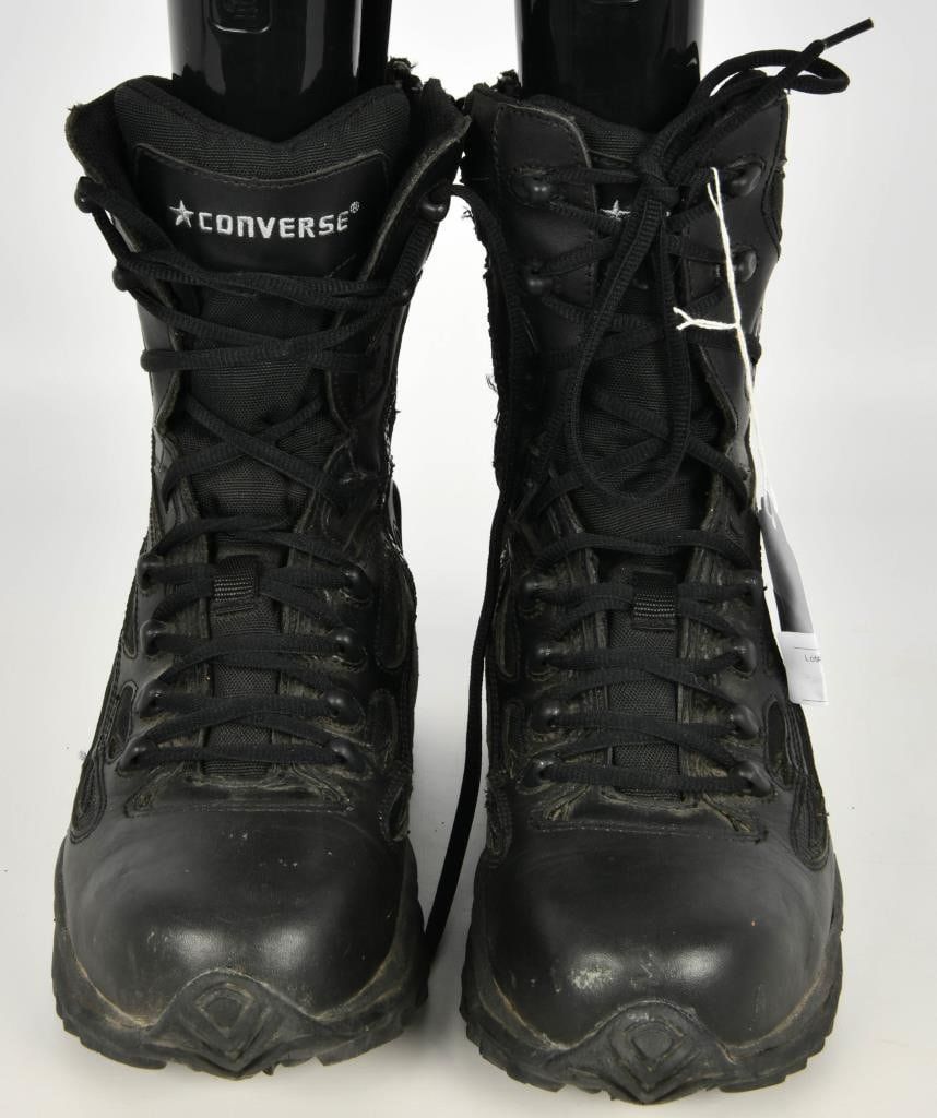 Lot 1393: Converse Boots Composite Toe SWAT Tactical sz 8.5W