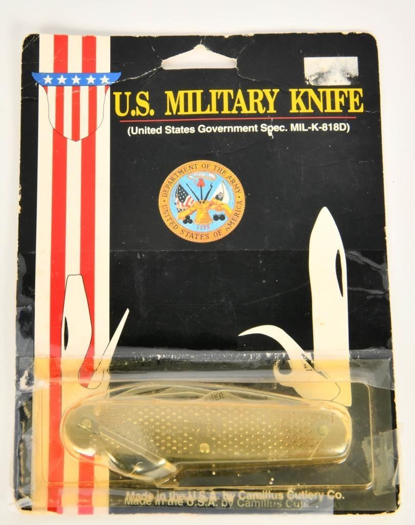 Lot 1451: U.S. Military Knife Camillus Cutlery