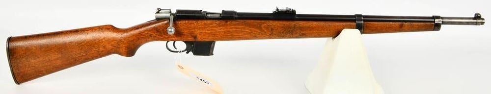 Lot 1455: Spanish Destroyer Carbine chambered in 9mm Largo