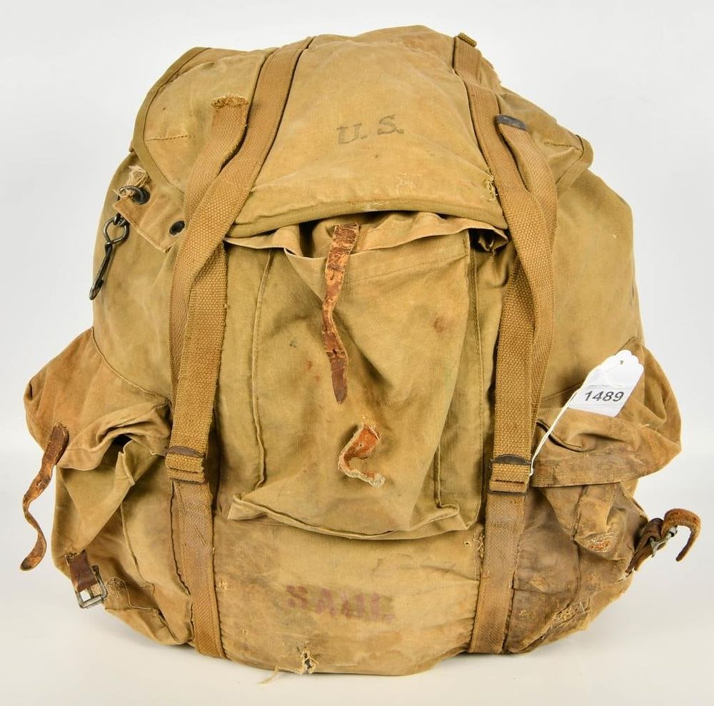 Lot 1489: Mountain Rucksack JQD-88F, 1943 with Metal Frame